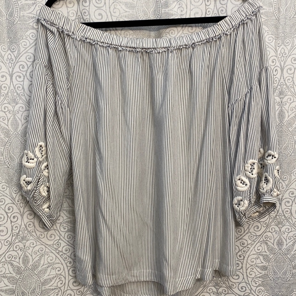 Euc. A Pea In The Pod Off The Shoulder Top